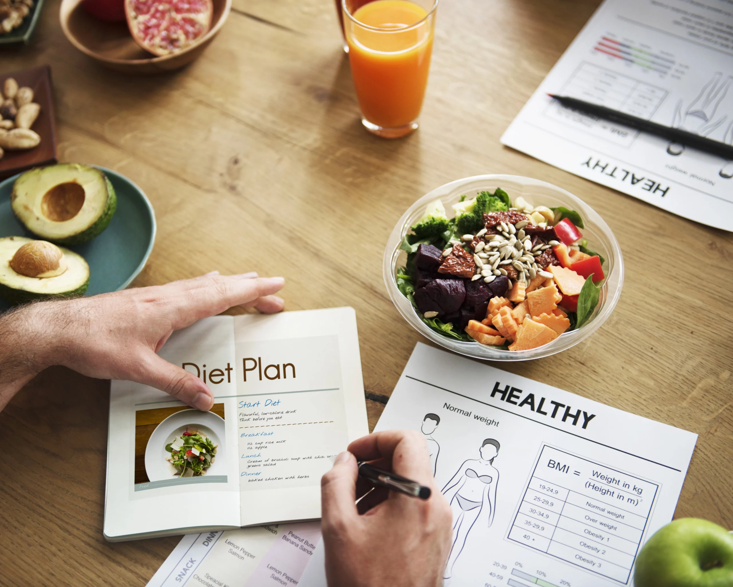 healthy menu recipe food diet