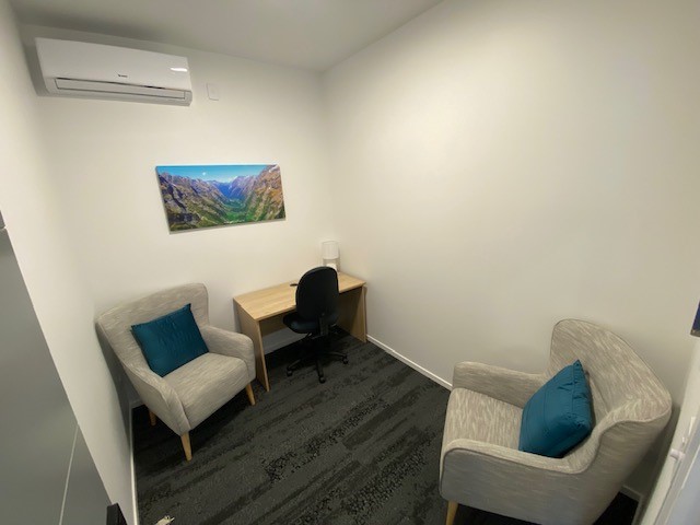 A consult room at Premier Wellness
